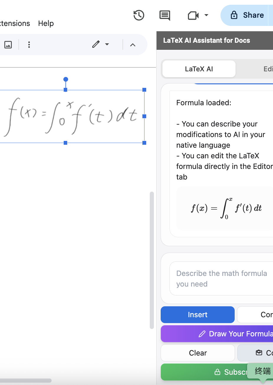 Text to LaTeX Converter: 3. Photo to LaTeX Transformation - Take photos of formulas from books or notes - our  converter recognizes and transforms written math.